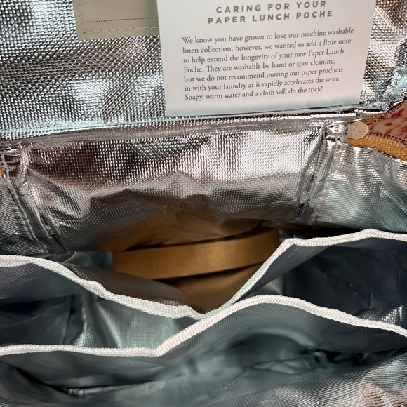 So Young Anthropologie Tan Insulated Paper Lunch Bag - Picture 8 of 8